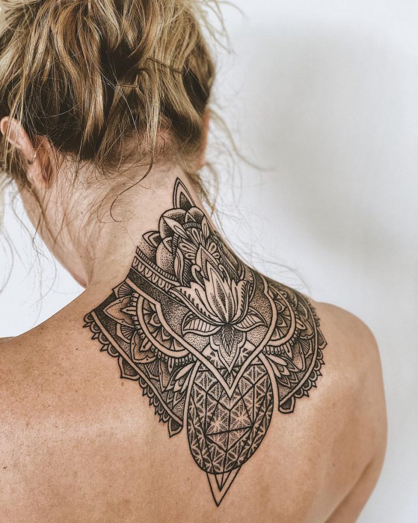 Mandala, one of the best tattoo design in Bali