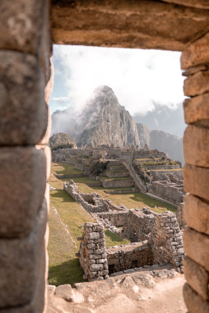 Respect the Machu Picchu site