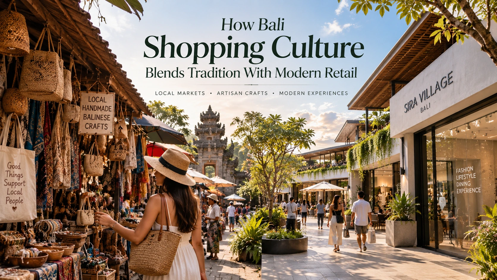 How Bali Shopping Culture Blends Tradition With Modern Retail